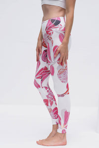 Yoga-Leggings Ganga 7/8 - magic blossom - YOGISHOP