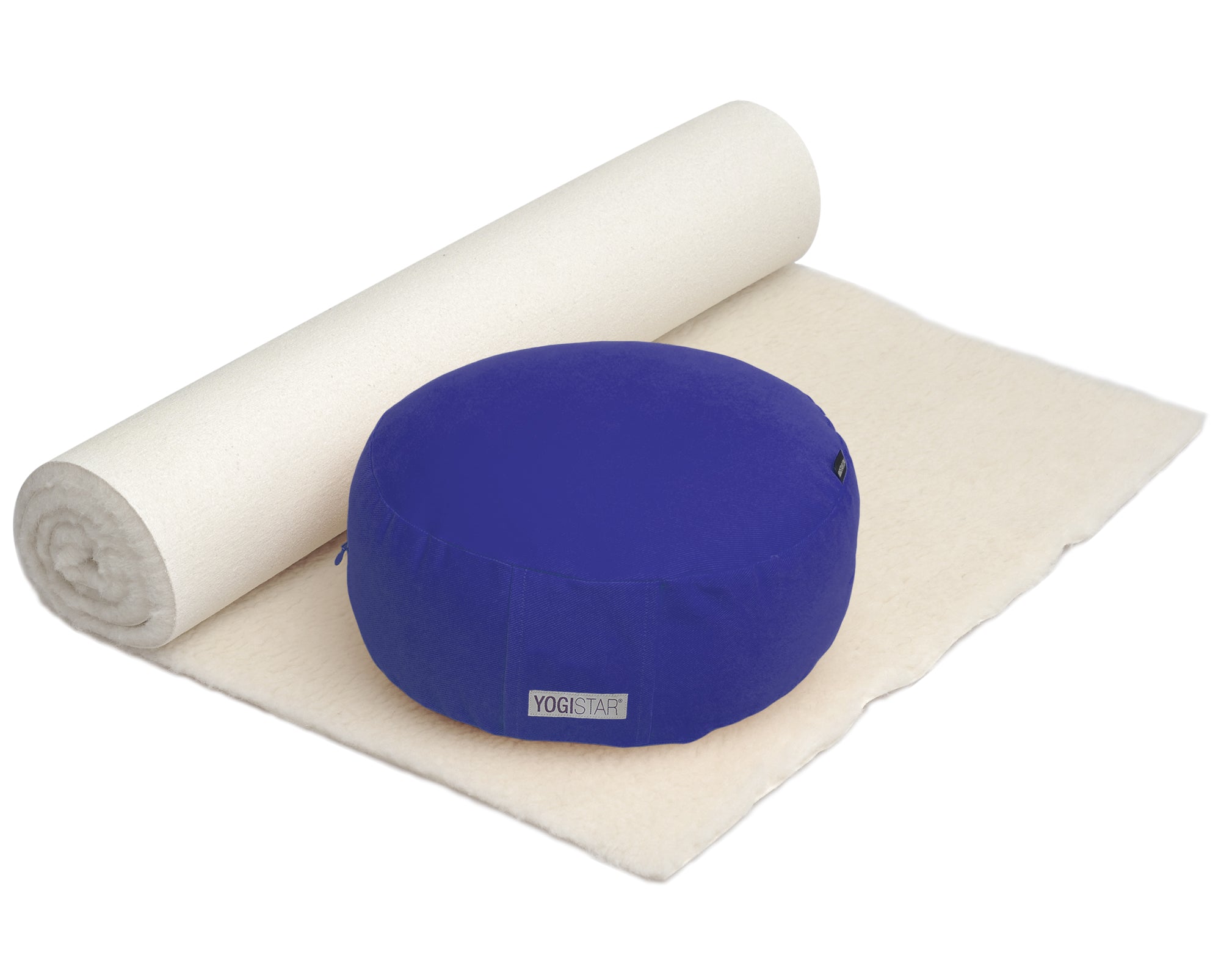 Yoga-Set Comfort Edition - Meditation natur 75 x 180 cm - YOGISHOP