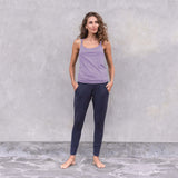 Yoga-Pants Mari bamboo - nightblue - YOGISHOP