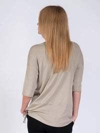 Yoga-Shirt Sara - taupe - YOGISHOP