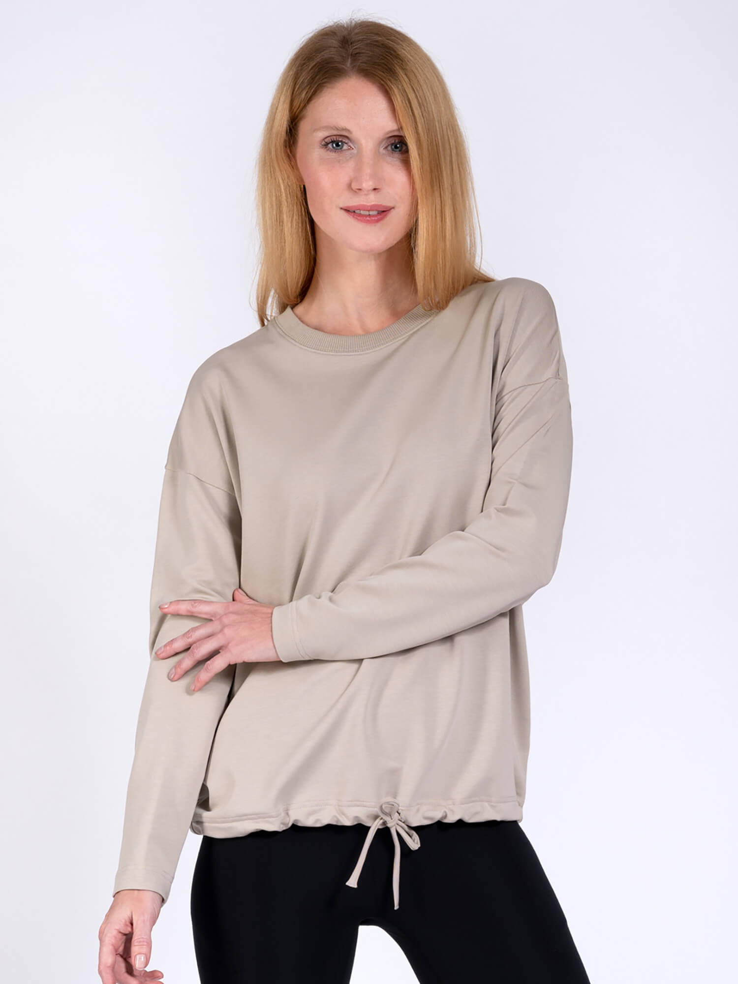 Yoga-Sweater Gigi - taupe - YOGISHOP