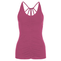 Yoga-Top Nicole - carmine - YOGISHOP