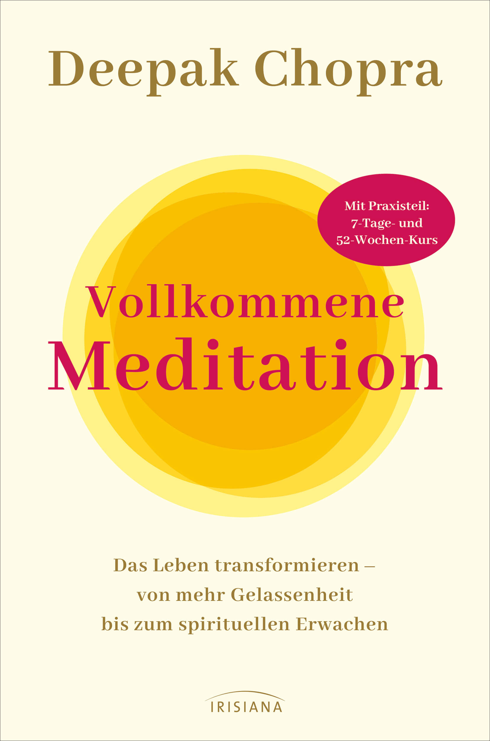 Vollkommene Meditation von Deepak Chopra - YOGISHOP