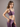 Yoga-Bra "rheia" - velvet plum