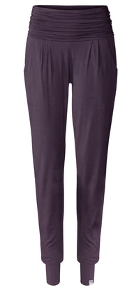 Yoga-Harempants "ala" - elderberry - YOGISHOP