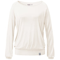 Yoga-Longsleeve "ala" - ivory - YOGISHOP