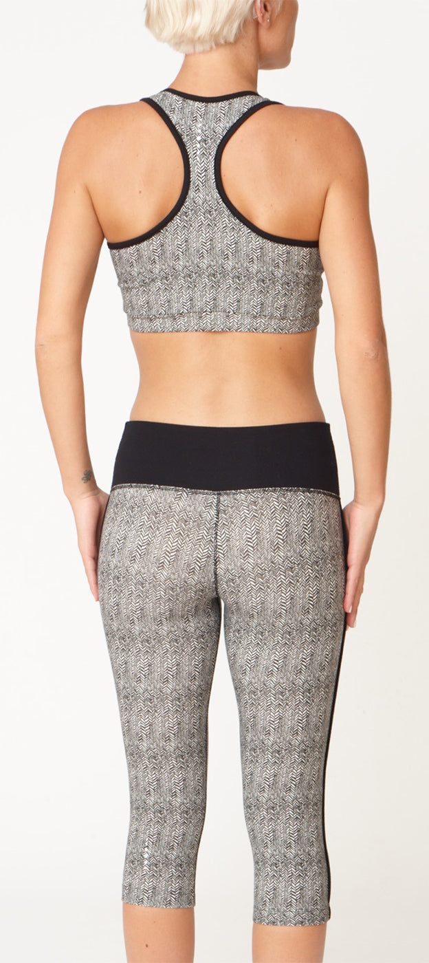 Yoga-Bra "Balance" - herringbone - YOGISHOP