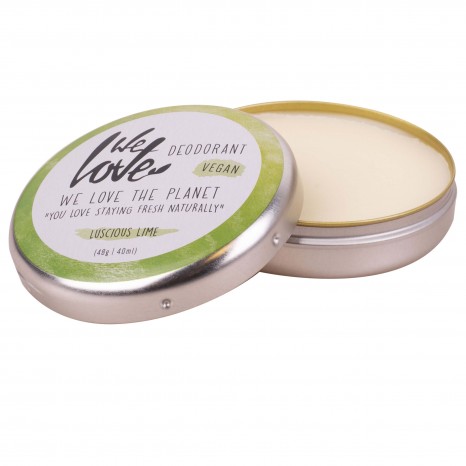Natural Deodorant Cream Luscious Lime, 48 g 