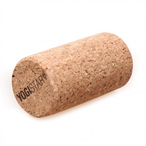 Fascia roller / massage roller - cork - small (ø 5,5 cm x 10 cm) 