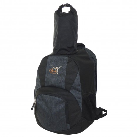 Yoga backpack "Yea!" - black 