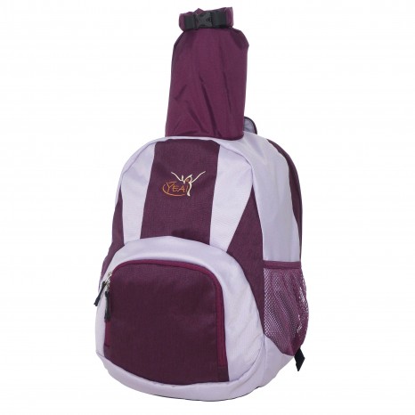 Yoga backpack "Yea!" - elderberry 
