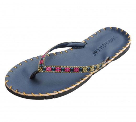 Yoga sandals - navy blue 36