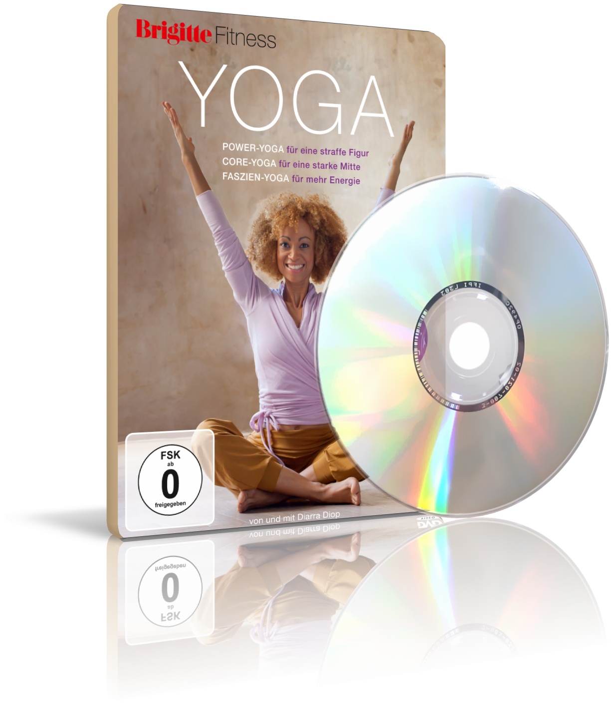 YOGISTAR.COM | Yoga mit Diarra Diop von Brigitte Fitness (DVD) | Yoga-Zubehör,  Yogamatten und Yoga